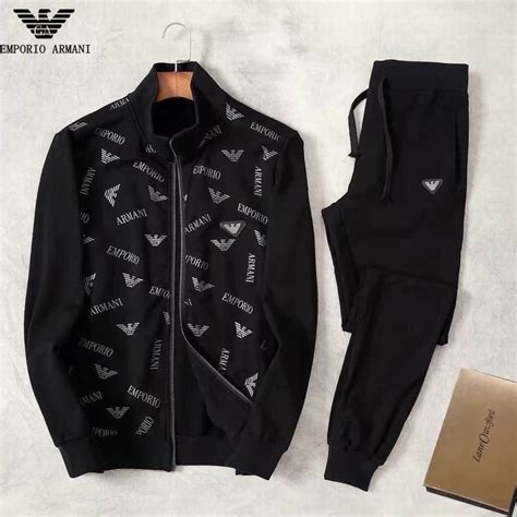 armani replica tracksuit|Armani full tracksuit men's sale.